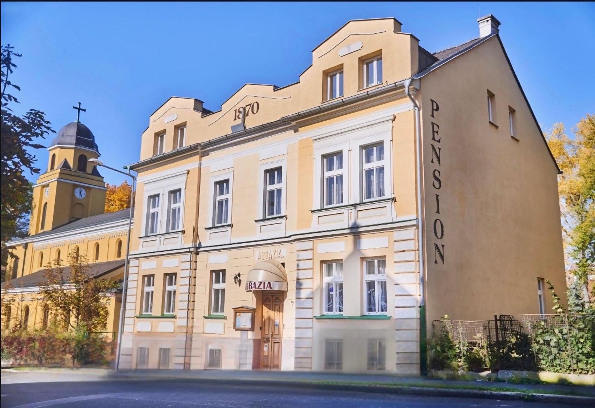 Pension Abbazia Františkovy Lázně المظهر الخارجي الصورة